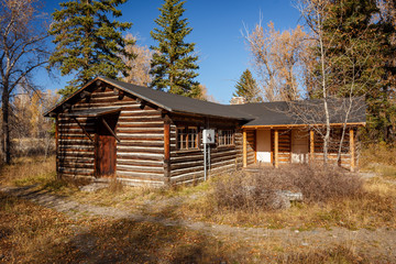 Maud Noble’s Cabin hosted a landmark meeting where was launched a plan to create Grand Teton National Park, Wyoming, USA