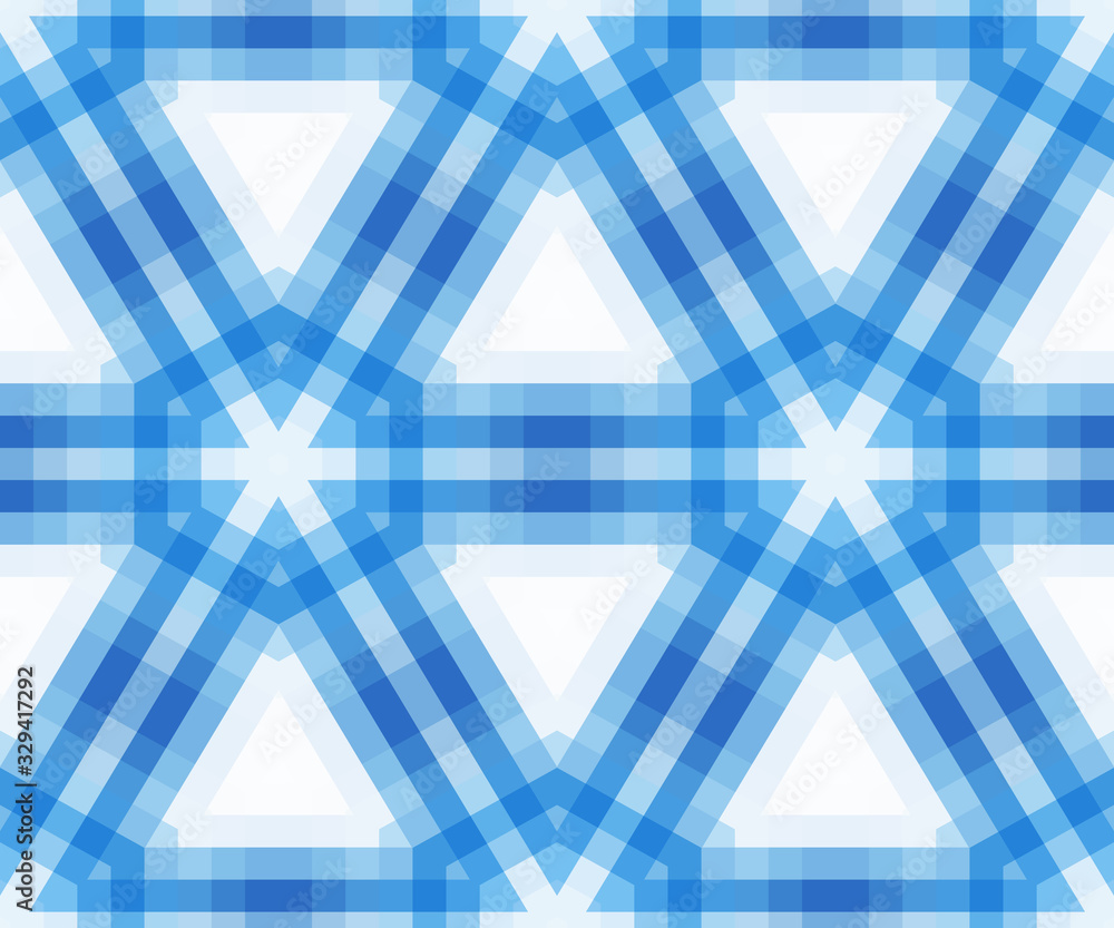 Poster seamless abstract geometric pattern. translucent color transitions.