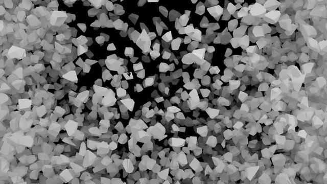 A broken, crumbling, cracking, exploding wall. Perfect for showing a logo or switching between shots. Look to my profile to find another similar video.