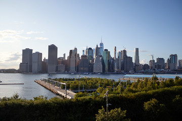 View of the city of New York