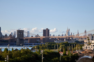 Photo of the Brooklyn bridge