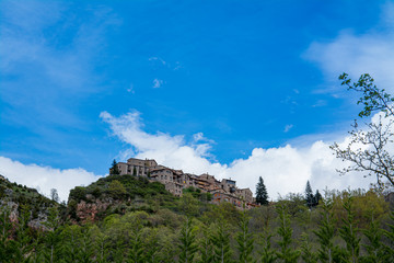 Obraz premium Castellar de N'Hug in Catalonia, Spain.