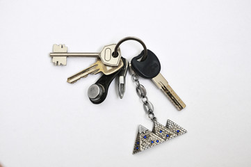 A bunch of keys from the apartment