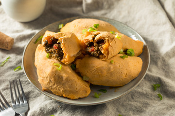 Homemade Cheesy Beef Cassava Empanadas