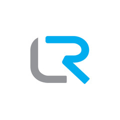 Initial LR letter Business Logo Design vector Template. Abstract Letter LR logo Design
