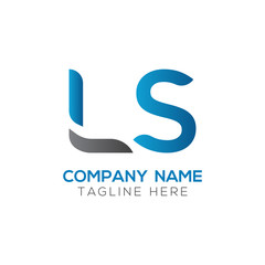 Obraz premium Initial LS letter Business Logo Design vector Template. Abstract Letter LS logo Design