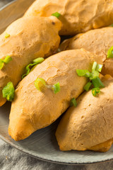 Homemade Cheesy Beef Cassava Empanadas