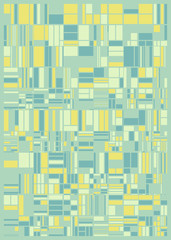 Abstract Random Color Poligones Generative Art background illustration