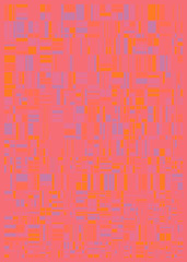 Abstract Random Color Poligones Generative Art background illustration