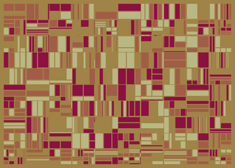 Abstract Random Color Poligones Generative Art background illustration