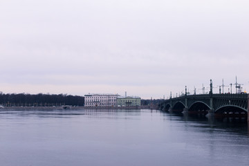 Streets of St. Petersburg the Neva River and canals