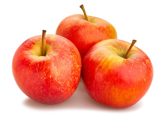 red yellow apples