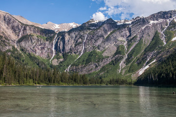 lake in the mountains