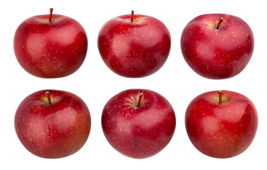 dark red apples
