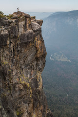 climbed to the top- yosemite