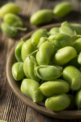 Raw Green Organic  Garbanzo Beans
