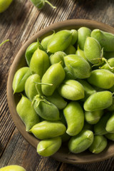 Raw Green Organic  Garbanzo Beans