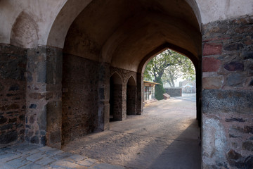 Entrance of the Qutub complex, Delhi, India