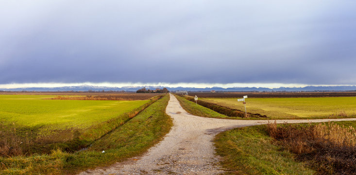 riserva naturale foce dello stella, campagna friulana, Piancada, Palazzolo dello Stella, Marano Lagunare, Udine, Italia, Friuli. 