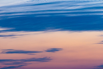 Obraz premium 焼ける空と雲DSC2207