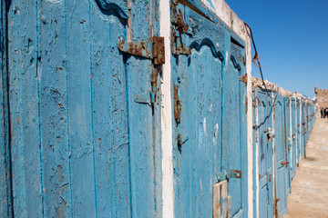  Old rusty fisherman's hut