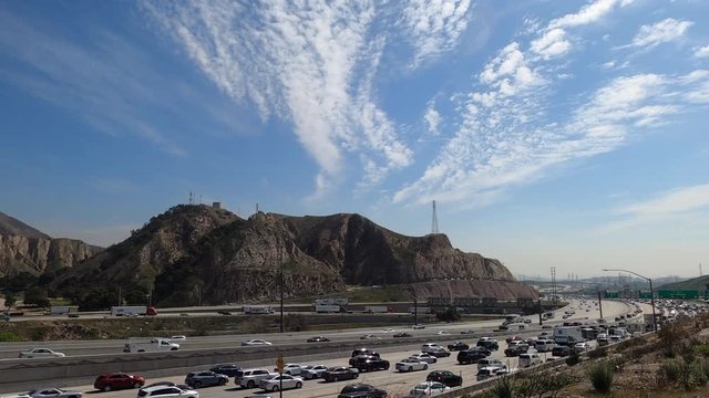 Los Angeles 405 Freeway Traffic