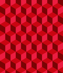 pattern red gradient hexagon polygonal design deep color
