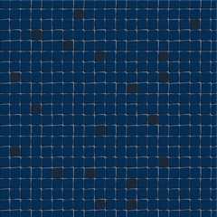 Blue tiled pattern illustration with squared tiles 