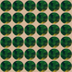 Confetti, bubbles - cover, background, seamless pattern. Watercolor dots (circles) isolated.  Design for backgrounds, wallpapers, covers and packaging, wrapping paper.