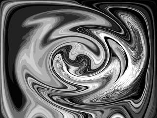 Abstract oil paint mix illustration 