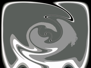 Abstract oil paint mix illustration 