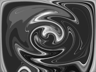 Abstract oil paint mix illustration 