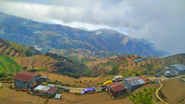 village in mountains