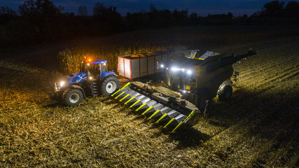 Agricultural landscape and farming job  © Alessandro