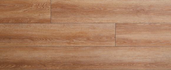 Wooden natural texture. New parquet blank. Wooden laminate floor boards background image. Home decor.