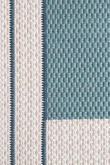 Fabric texture background closeup. Minimal geometric shapes and lines