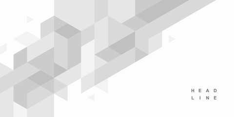 Abstract geometric technological background. Vector creative design.