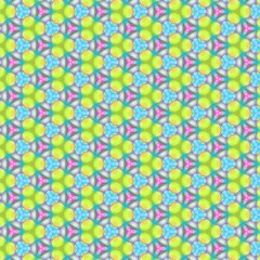 Abstract kaleidoscope background. Ornament for website, corporate style, fashion design and house interior design, as well for hand crafts and DIY. Endless texture.