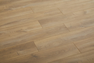 Wooden natural texture. New parquet blank. Wooden laminate floor boards background image. Home...