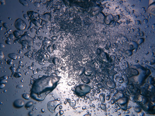 Bubbles in the Ocean.