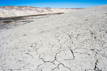 Scenic badlands along state route 24 near Caineville - Utah, USA