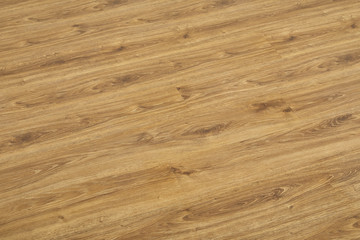 Fototapeta premium Wooden natural texture. New parquet blank. Wooden laminate floor boards background image. Home decor.