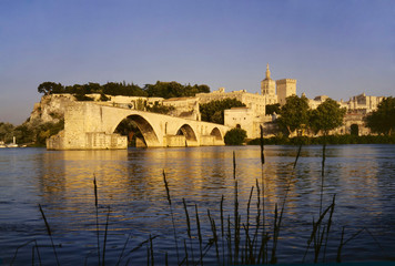 France, provence, avignon, benezet bridge