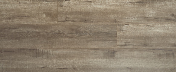Fototapeta premium Wooden natural texture. New parquet blank. Wooden laminate floor boards background image. Home decor.
