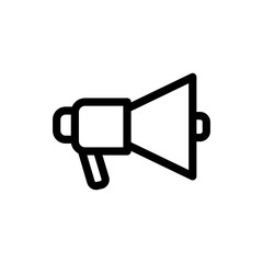 Vector illustration, megaphone icon design
