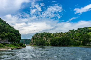 Germany, Rhine Romantic Cruise, a large body of water