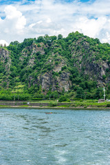 Obraz premium Germany, Rhine Romantic Cruise, a large body of water