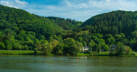 Germany, Hiking Frankfurt Outskirts, a large body of water surrounded by trees