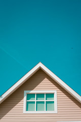 house on blue sky background © romeoshagba