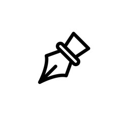 Vector illustration, pen icon design